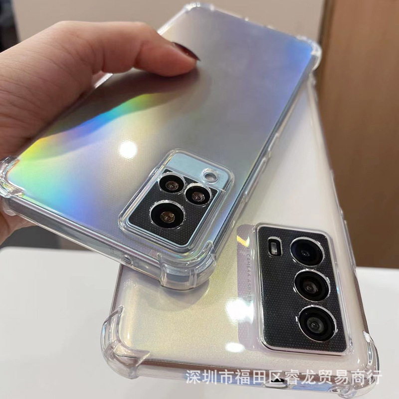 Picture of Anti-fall Case Vivo S19 Mobile Phone Case S19PRO Protective Case Y200 Rubber Case Transparent Soft Case Airbag Full Coverage Thickening