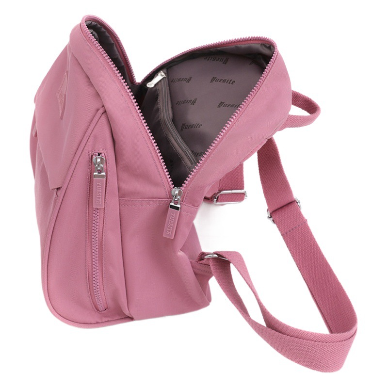 All-match Travel Commuter Bag Large Capacity Student Bag Fashionable Women's Backpack Fashionable Water-repellent Nylon Cloth Bag