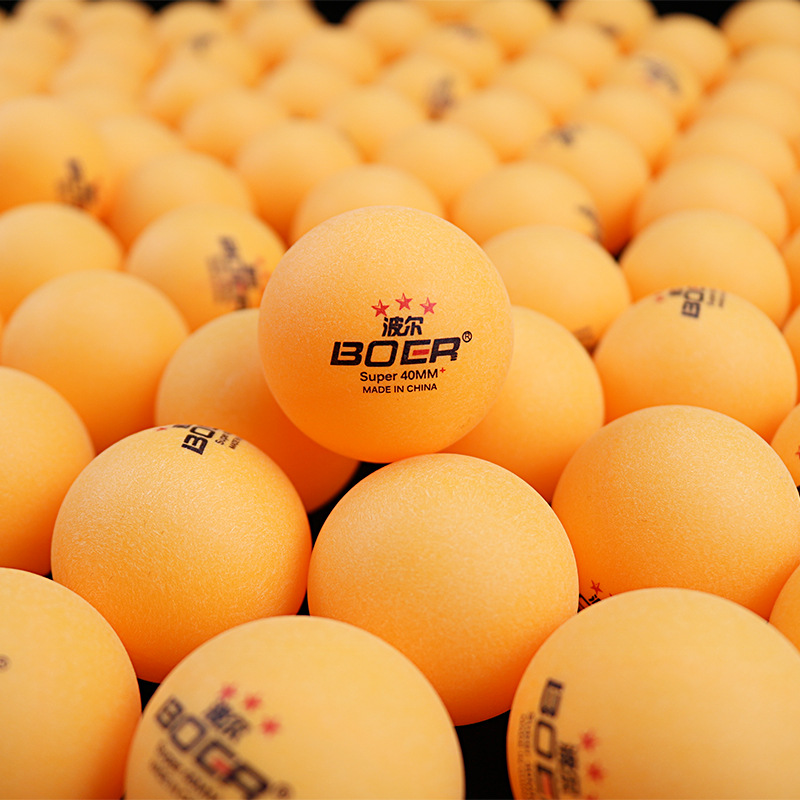 Picture of Boer/boer ABS Samsung Table Tennis Barrel Yellow White Training Table Tennis Wholesale 58 pcl