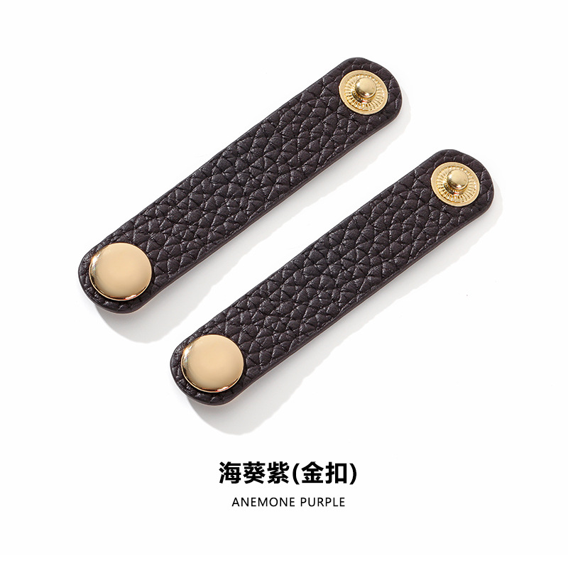 Picture of Mahuangshi D-55 Leather Bag Strap Lindy mini19 Pig Nose Shoulder Strap Shorten Adjustable Buckle Strap Fixed Buckle