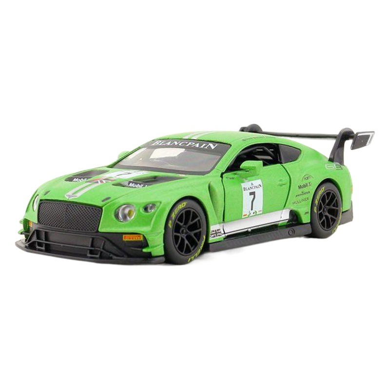 Yufeng Make 1:32 Bentley GT3 Racing Acousto-optic Power Simulation Metal Alloy Model Collection