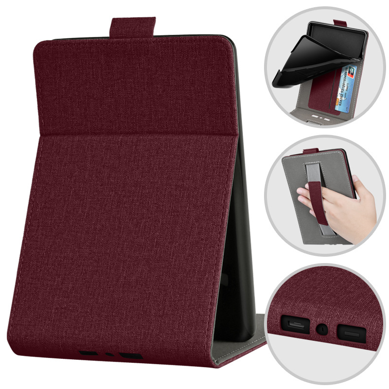 Picture of in stock Kindle paperwhite6543 Handheld Case 2024 Youth Edition 6 Inch Painted Leather Case