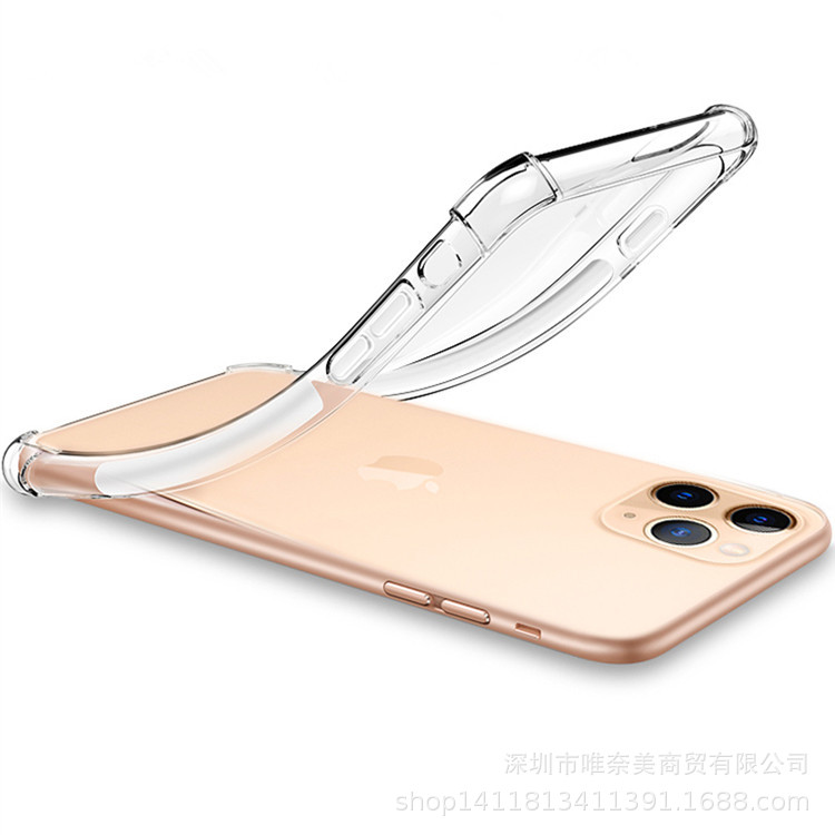 Picture of 1.5 Thickened Transparent Four-Corner Drop-Resistant iphone14 Phone Case for Apple 16E Full Coverage TPU Protective Case Soft