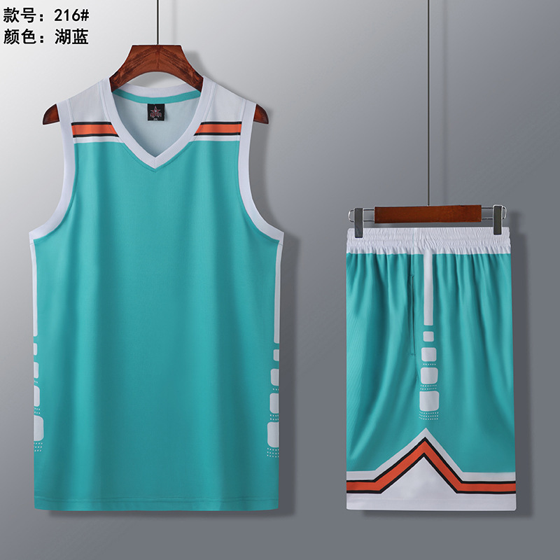 Picture of 2021 summer outdoor sports running casual breathable basketball clothes group clothing suit factory wholesale printed logo