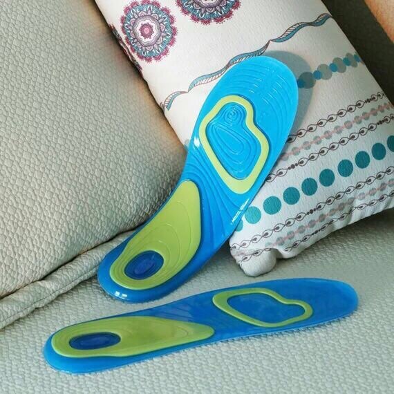 Picture of Silicone shock absorption foot insole high quality memory insole factory direct sale