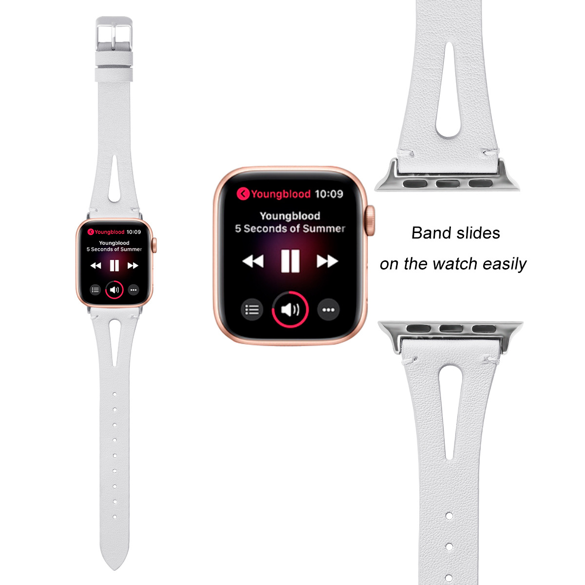 Picture of iwatch98765 Genuine Leather Strap for Apple Watch Apple watch10 Top Layer Cowhide Strap
