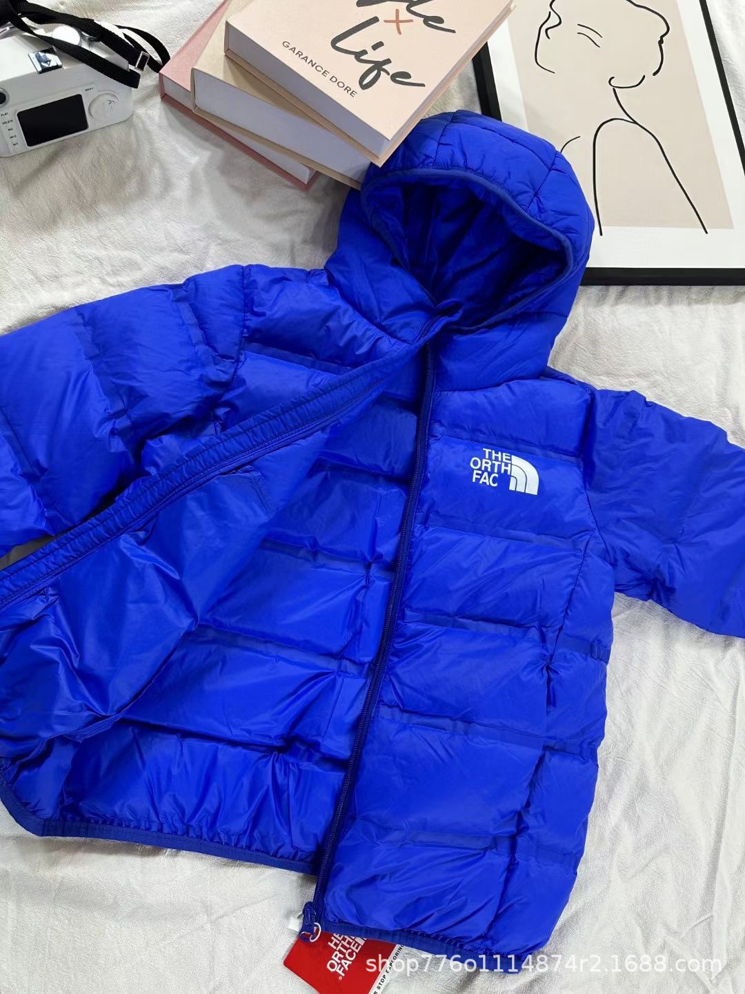 Picture of Beibei 2024 Autumn and Winter New Children's Wear Lightweight Down Jacket for Boys and Girls Hooded Warm Jacket