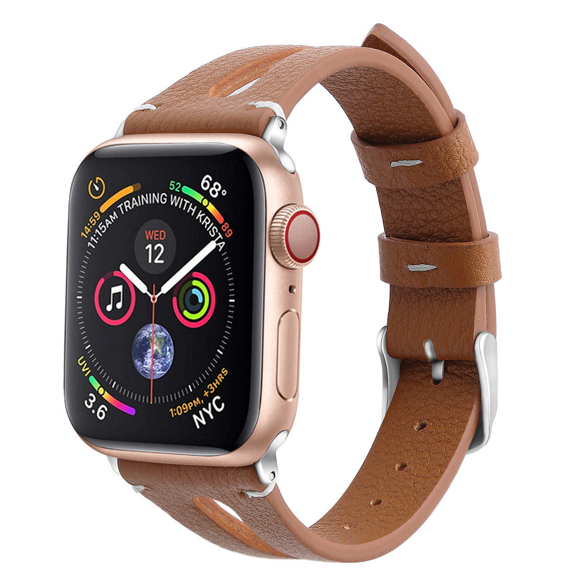 Picture of iwatch98765 Genuine Leather Strap for Apple Watch Apple watch10 Top Layer Cowhide Strap