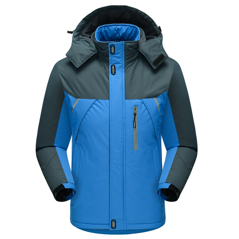 Picture of New winter outdoor fleece-lined 888 jacket plus size three-proof cold wind Men's mountaineering clothing thickened breathable cotton ski suit