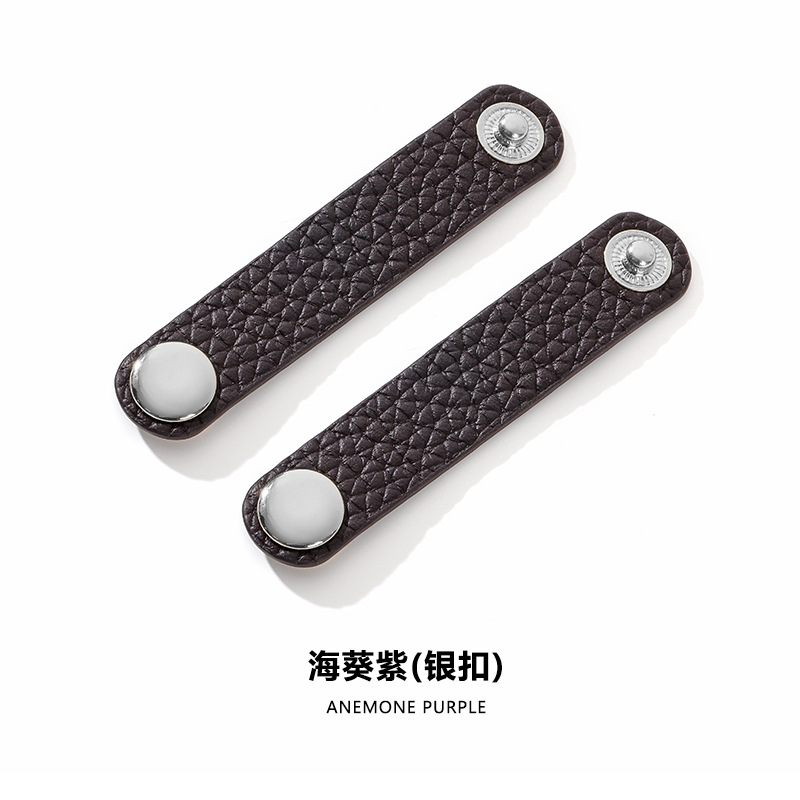 Picture of Mahuangshi D-55 Leather Bag Strap Lindy mini19 Pig Nose Shoulder Strap Shorten Adjustable Buckle Strap Fixed Buckle
