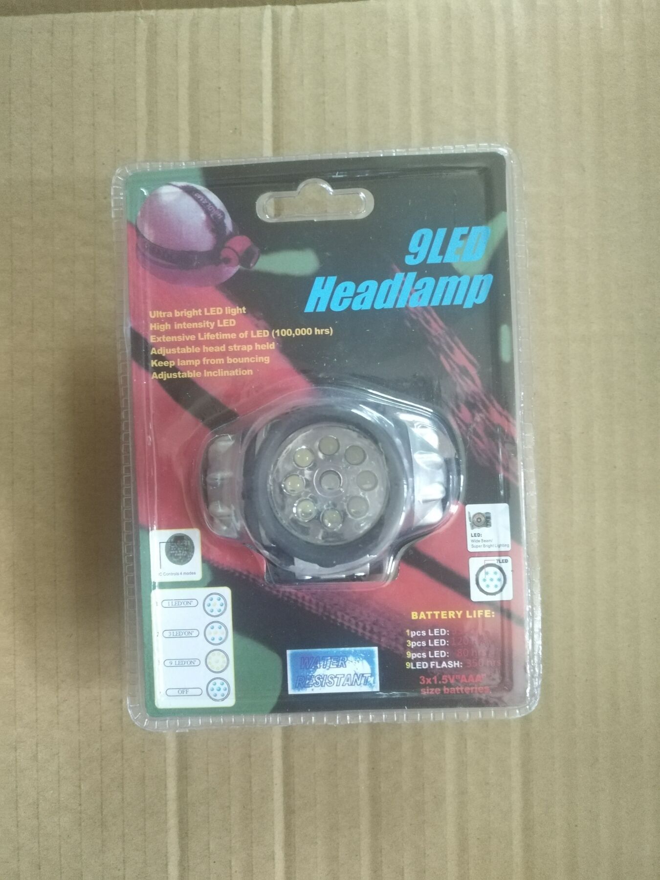 Picture of Factory direct 7,9,12,14,19.21,23LED headlights outdoor fishing camping equipment strong miner's lamp
