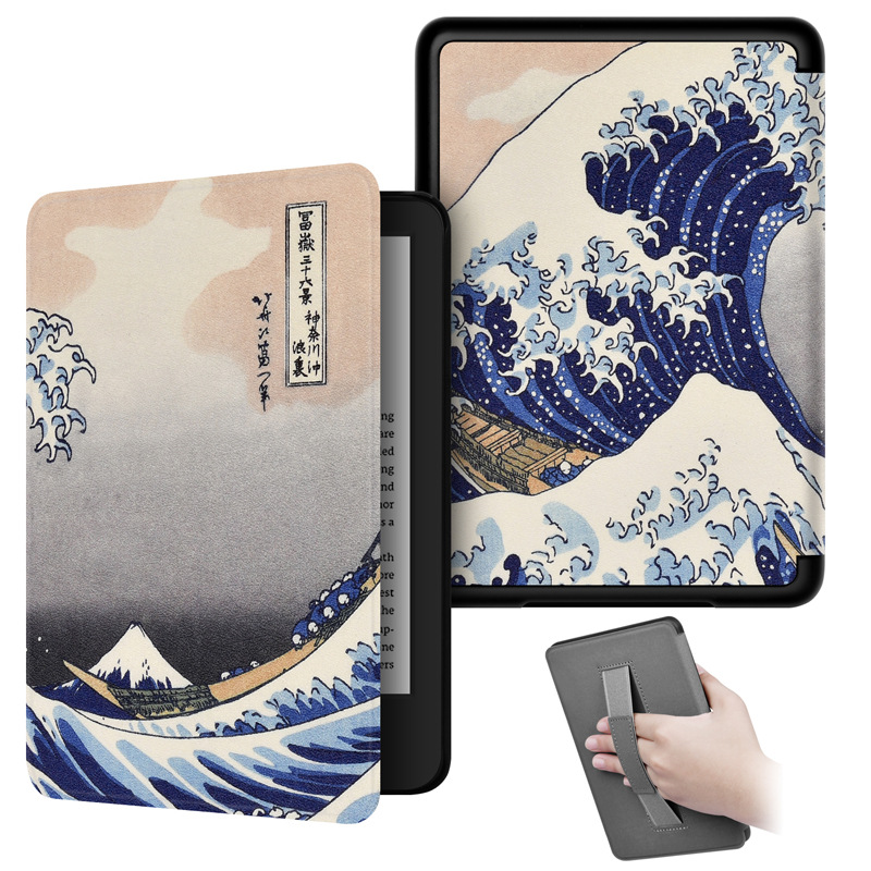 Picture of For 2024kindle paperwhite12th handheld painted protective case 7 inch kpw6 color picture protective case