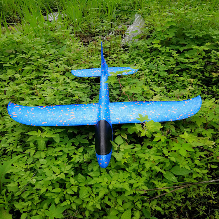 Picture of Hand Throwing Aircraft Upgraded Ultra Light Hand Throwing Foam Assembled Aircraft Swing Outdoor Model Glider Children's Toy