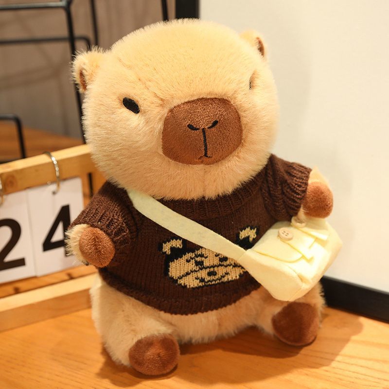 Picture of Kapibei's Popular Bala Doll Plush Toy Clothes Capybara Internet Celebrity Cute Doll Rag Doll Gift