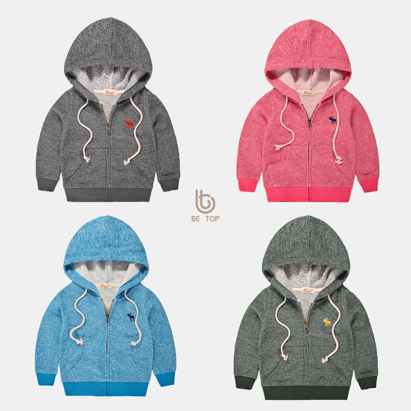 Picture of Children's Clothing Wholesale 2025 Factory Direct Batch Boys' Outwears Autum Kidsren's Girls' Tops Zipper Sweatshirts Dropshipping