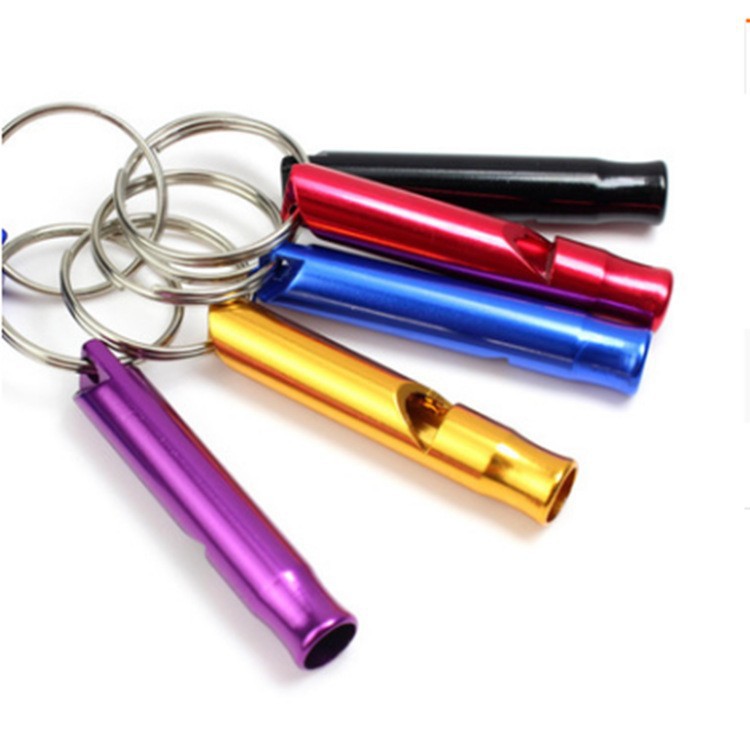Picture of Outdoor Survival whistle outdoor keychain whistle training tool treble multi-function life-saving EDC equipment
