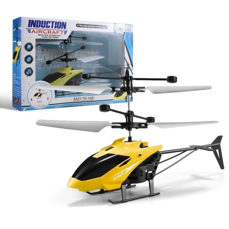 Picture of Charging Induction Remote Control Aircraft Induction Suspension Two-way Helicopter Unmanned Aircraft Induction Aircraft Stall Toy