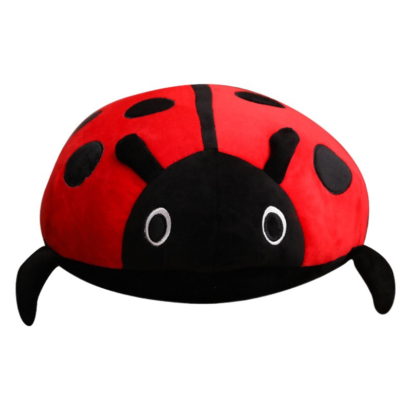 Coccinella Plush Toy Doll Beetle Doll Insect Pillow Cloth Doll Cute Doll Sleeping Pillow Women
