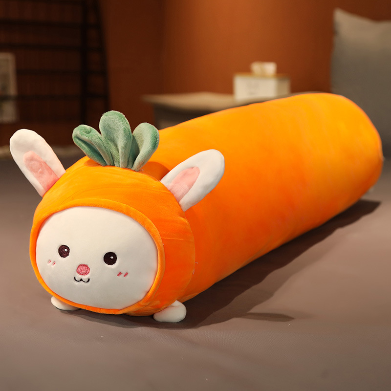 Picture of Down Cotton Animal Transformation Fruit Long Pillow Girl Heart Bed Sleeping Pillow Girlfriend Removable and Washable