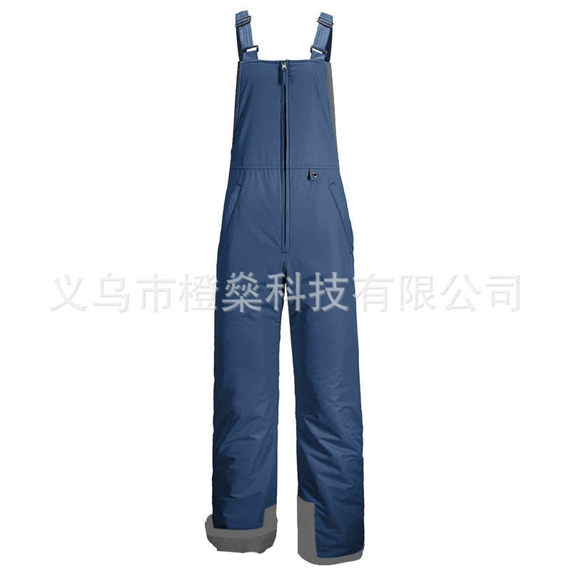 Picture of Popular Outdoor Ski Overalls for Men and Women, Waterproof and Windproof Assault Pants with Cotton and Wear-Resistant Winter Snow Pants