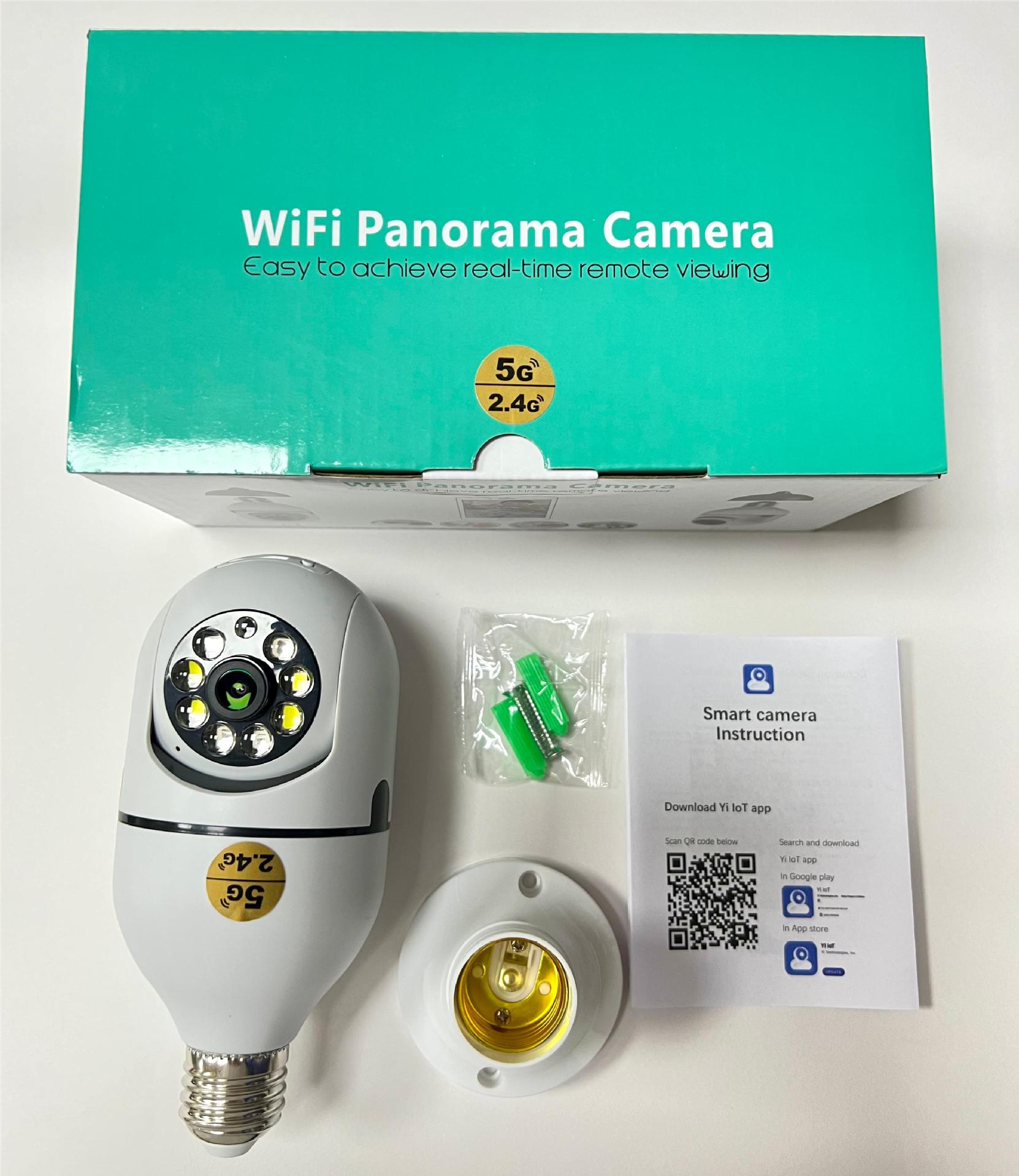 Picture of Wholesale smart wireless 4gwifi camera 360 degree HD full color night vision camera support alarm protection