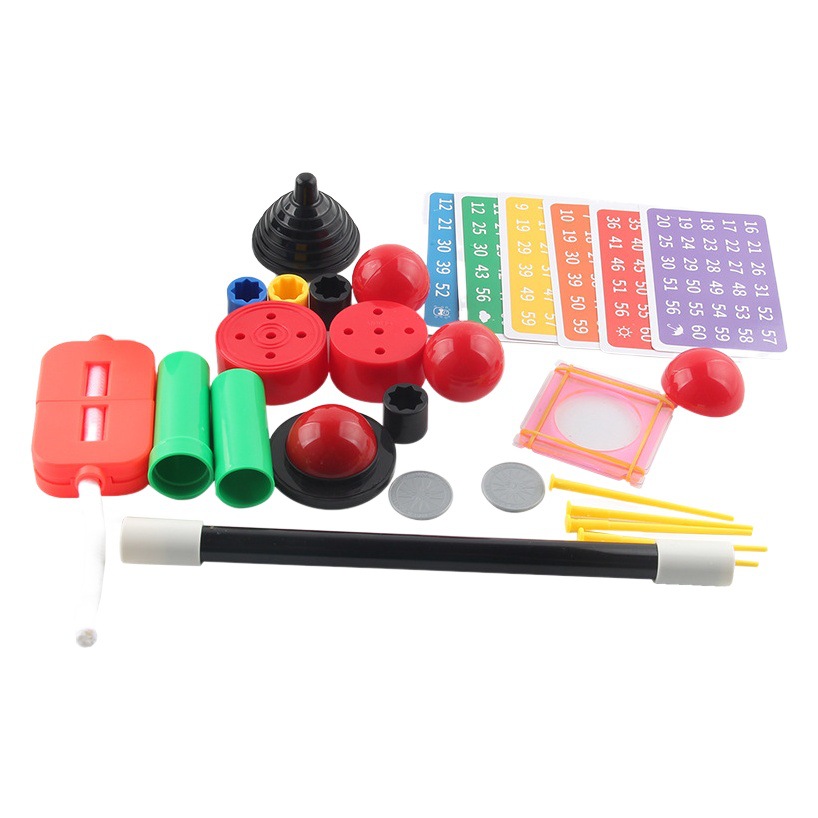 Cross-border new Amazon hot show children's puzzle magic props with instructions suit toys