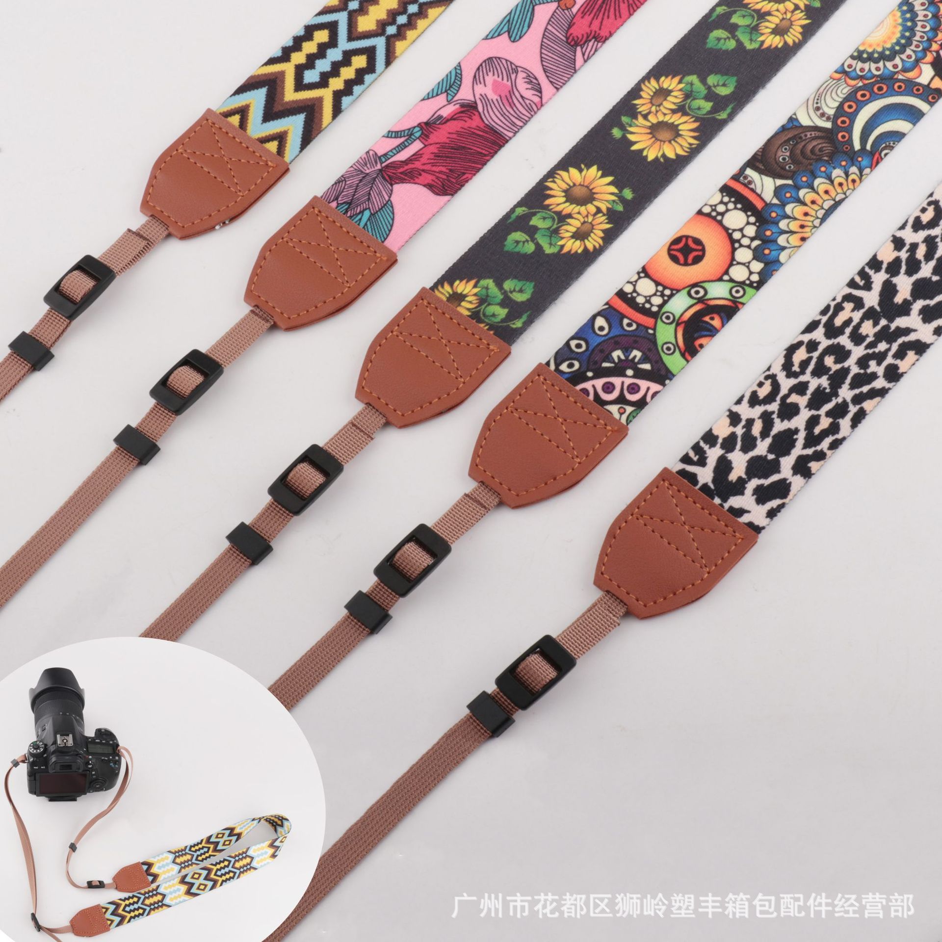 in stock Camera Shoulder Strap Decompression Camera Strap Hanging Neck Jacquard Camera Strap Various Types Universal Camera Strap