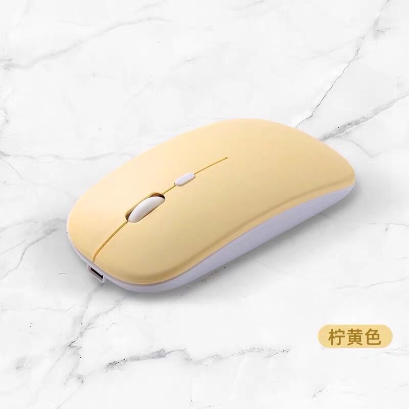 Picture of Student Party Wireless Charging Mouse Desktop Notebook USB Dormitory Silent Bluetooth Mouse Dual-Mode Mouse