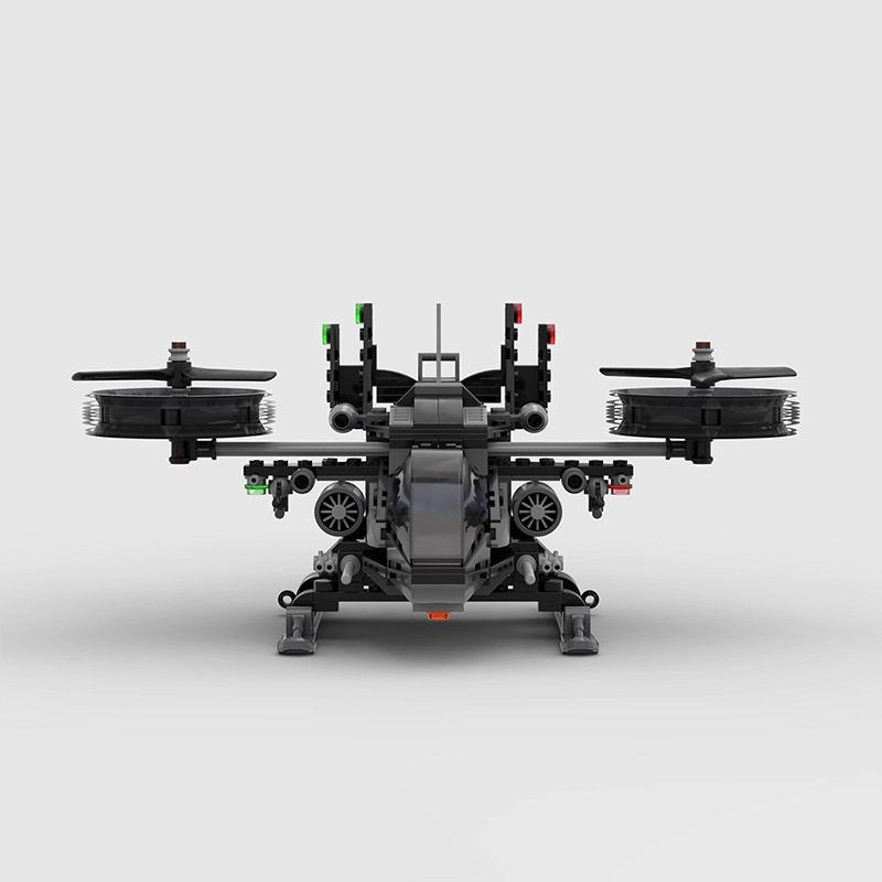 Picture of Compatible with Lego MOC-87032 assembled building blocks AVATAR AVATAR helicopter small particle model gift