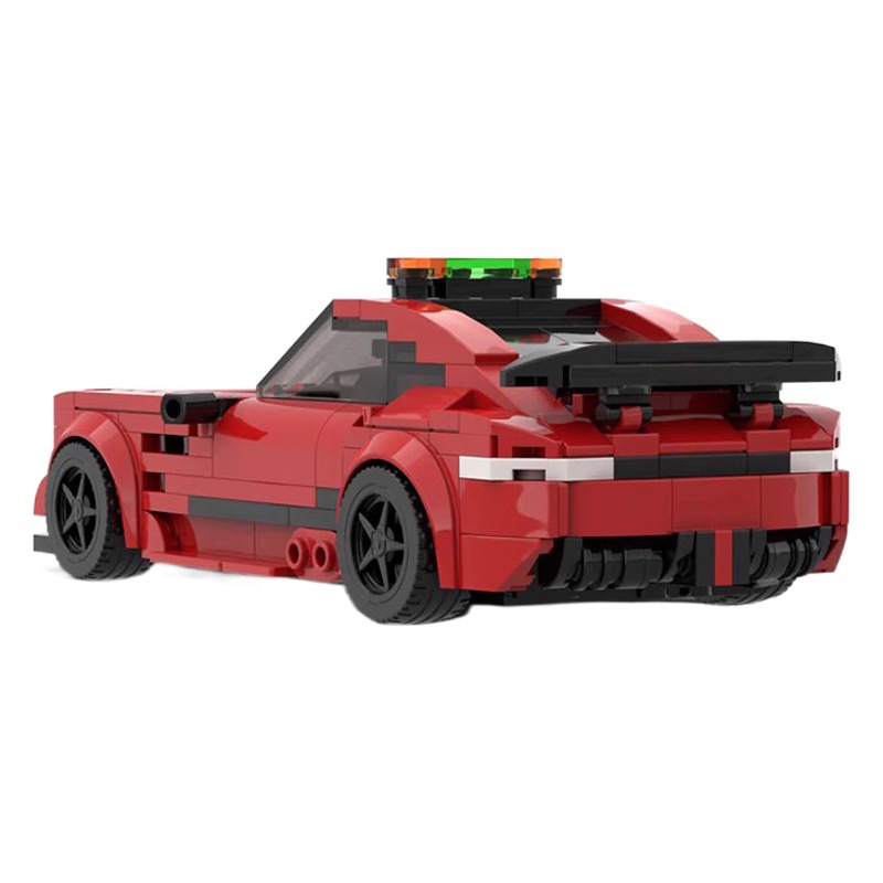 Compatible with Lego Moc-132292 Mercedes-Benz Amg Gtr F1 Safety Vehicle Model Building Male Speed Series