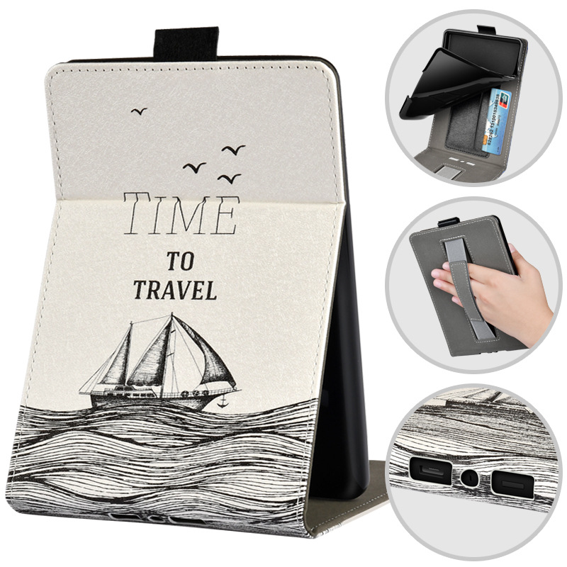 Picture of in stock Kindle paperwhite6543 Handheld Case 2024 Youth Edition 6 Inch Painted Leather Case