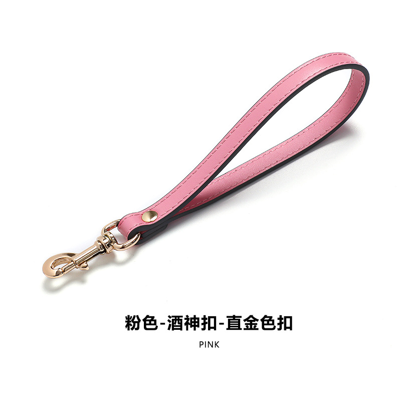Picture of Women's Bag Accessories Single Buckle Wallet Lanyard Handbag with B- 45 Plain Cowhide Handbag with Bag Replacement Strap
