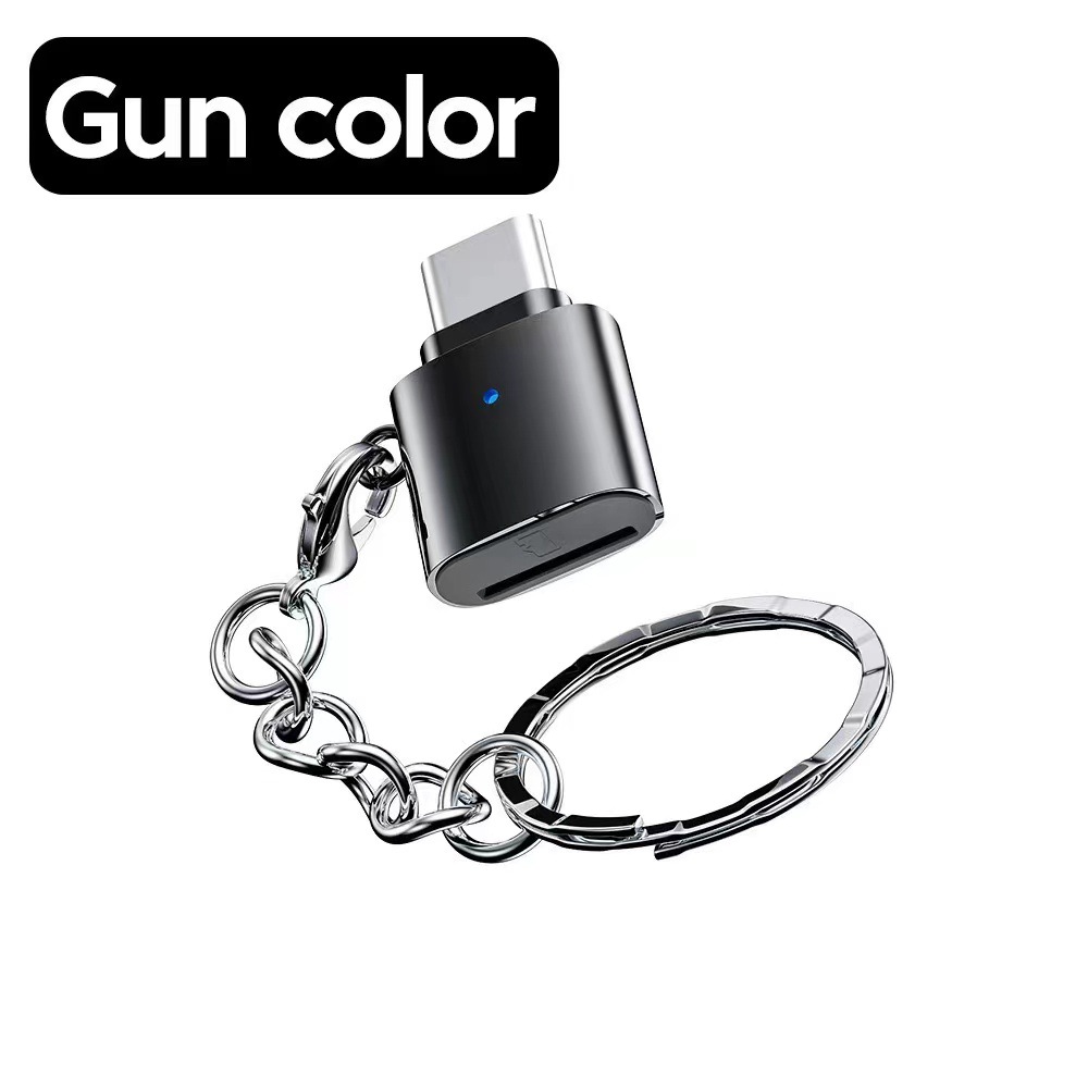 Picture of The New Private Model Type-C Otg Card Reader Is Suitable for Micro Sd/Tf Card Mobile Phone Car Computer Tablet Ipa