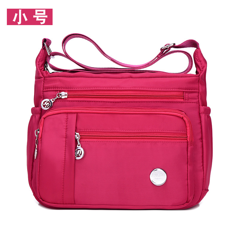 Picture of A generation of light casual large capacity nylon cloth bag women's trend Joker shoulder bag outdoor travel messenger bag