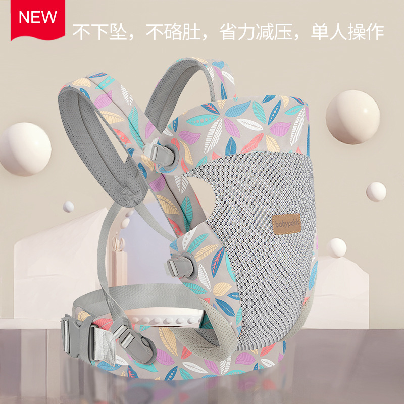 Picture of Waist Stool Baby Strap Baby Multi-functional Back Baby Waist Belt Baby Holding Brace Dual-purpose Baby Holding Artifact Front Holding