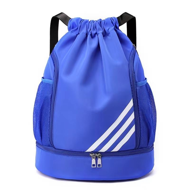Picture of 2024 New Drawstring Pocket Backpack Outdoor Training Basketball Bag Large Capacity Travel Fitness Bag Backpack