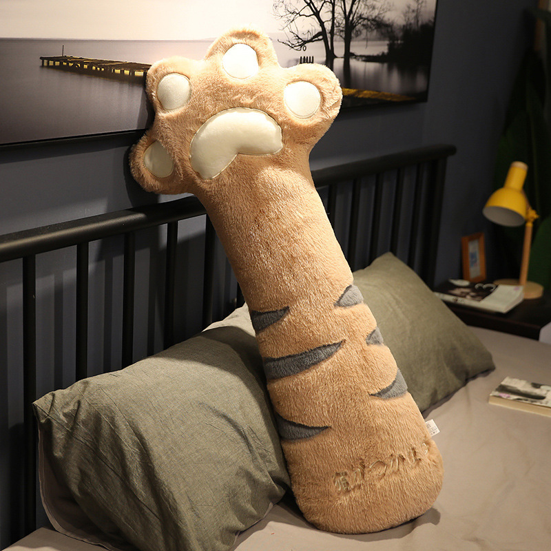 Picture of Amazon cross-border ins cat claw pillow leg clip pillow pillow bedside double pillow long pillow cushion
