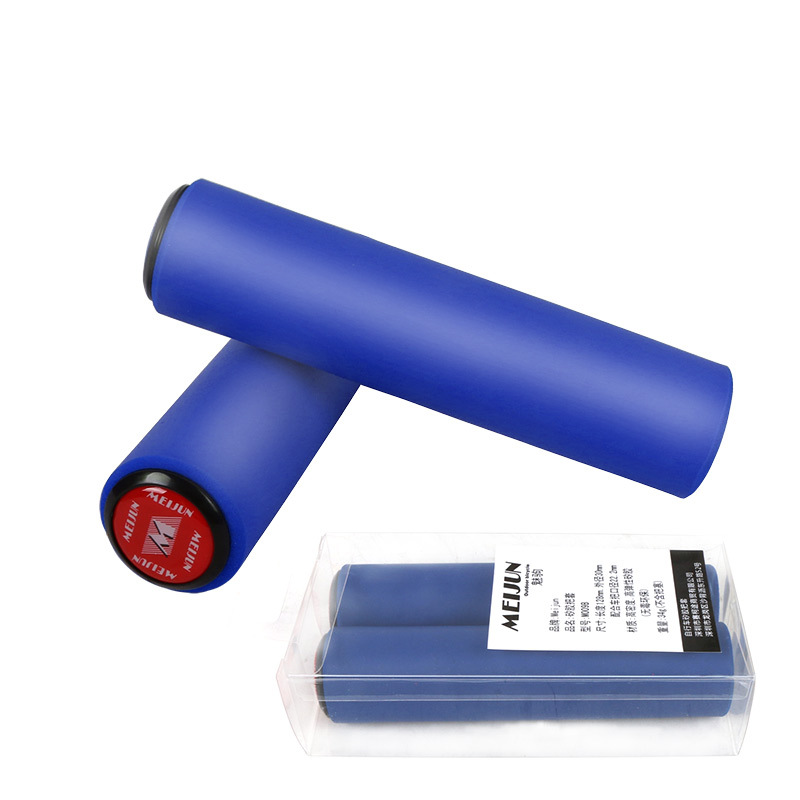 Picture of Silicone Handle Set Mountain Bike Bicycle Handle Silicone Handle Set Handle Set Cross Border