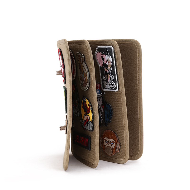 Picture of Velcro Storage Board Military Fan Medal Finishing Board Armbands Sticky Board Tactical Hanging Board Display Cloth Stickers Three Colors Cloth
