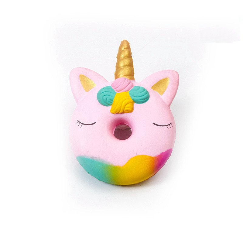 Picture of New slow rebound toy hamburger cake Squishy slow rebound unicorn vent decompression toy props