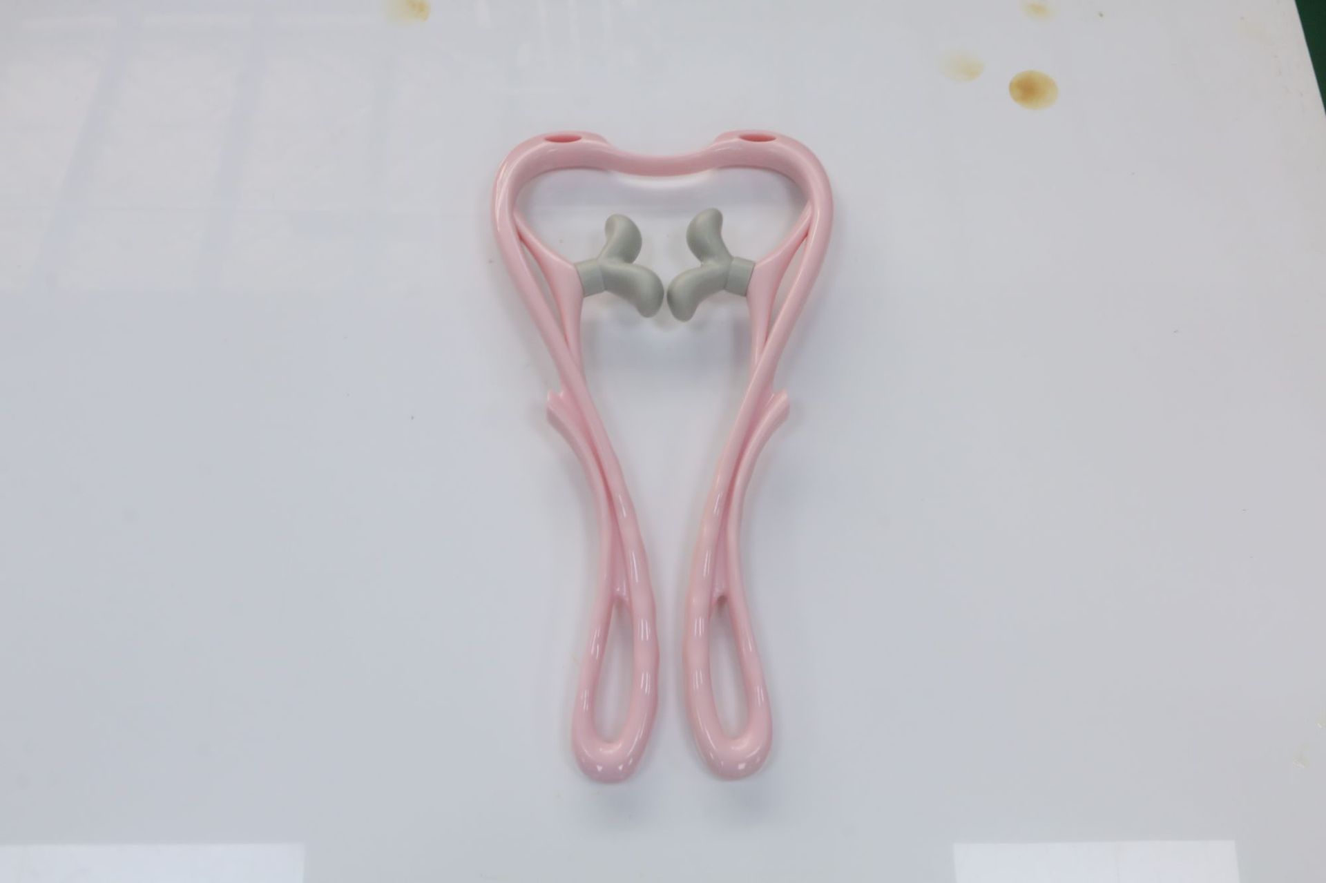 Picture of Manual Cervical Spine Massager Shoulder Neck Handheld Roller Cervical Spine Massager Neck Clip