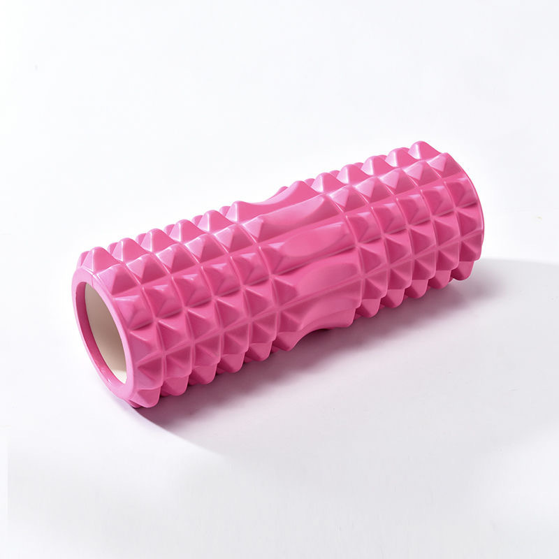 Picture of Foam shaft muscle relaxation massage stick beginner wolf tooth stick foam roller yoga supplies hollow yoga column