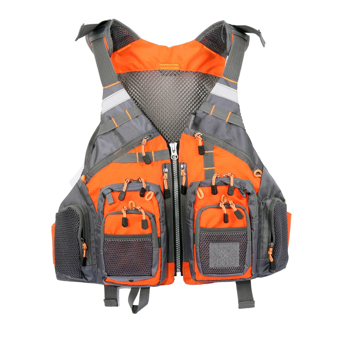 Picture of Fishing Vest, Flying Lure Vest, Fishing Suit, Adventure Breathable Multi-Functional Multi-Flap Pocket Pants Vest, Cross-Border Hot Sale