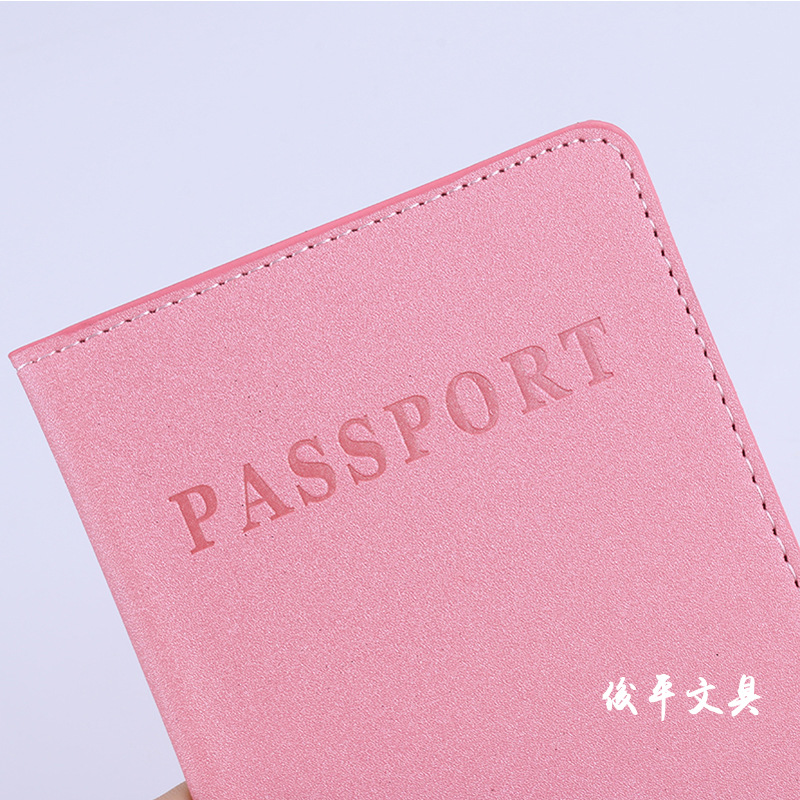 Picture of in stock wholesale passport holder protective cover waterproof multi-card multi-function passport card bag cross-border pu leather anti-theft