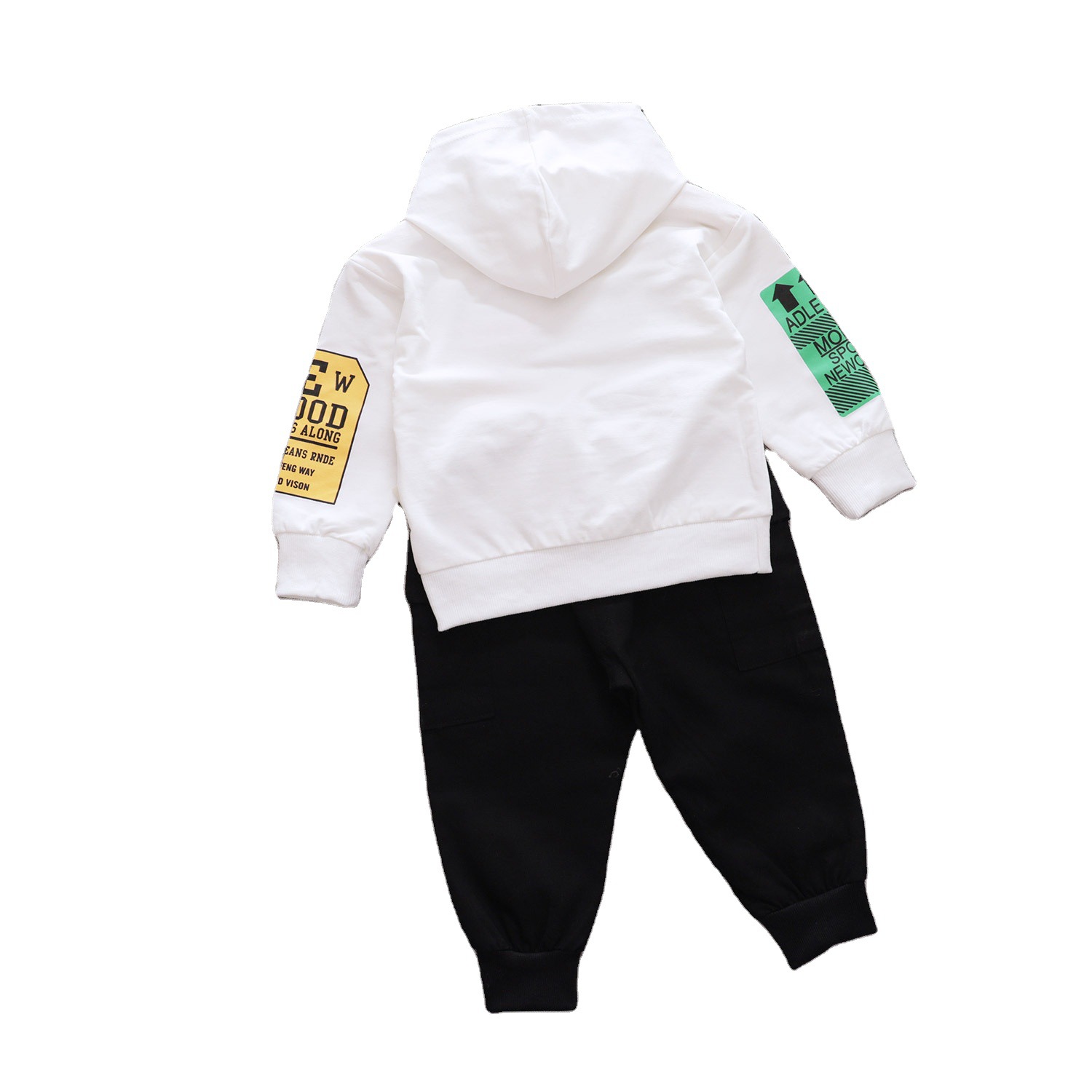 Picture of Foreign trade Spring and Autumn new long sleeve children's suit baby long sleeve hoodie sweater two-piece suit tide a generation of hair