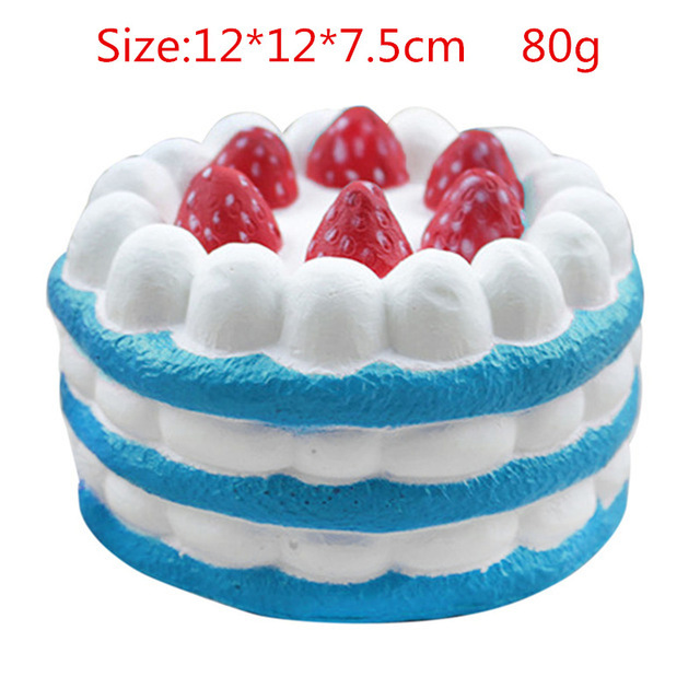 Picture of New slow rebound toy hamburger cake Squishy slow rebound unicorn vent decompression toy props