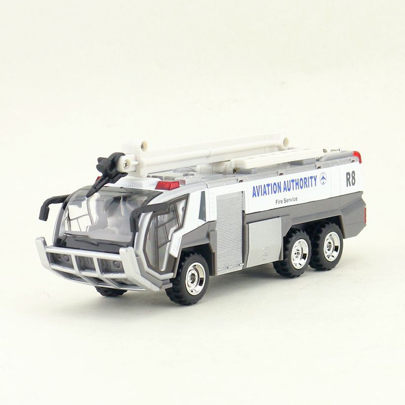 Picture of Tiado Airport Fire Truck Firetruck 119 Alloy Model Children's Toys Steam Back Force Acousto-optic Bulk