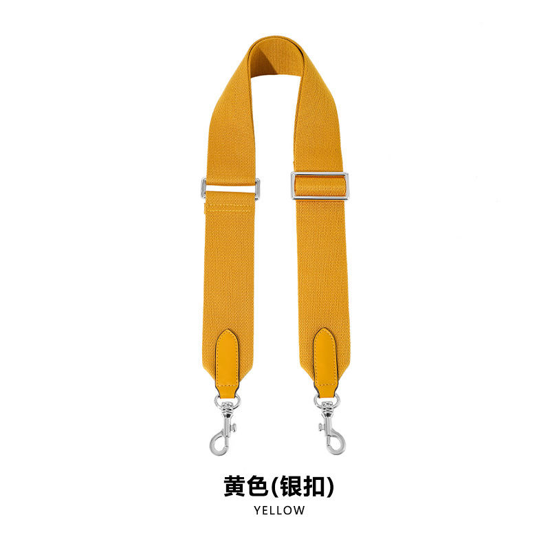 Picture of Mahuangshi MHS-F-11 Adjustable 5cm Canvas Webbing Wide Shoulder Strap Women's Bag Replacement Bucket Strap Accessories Crossbody