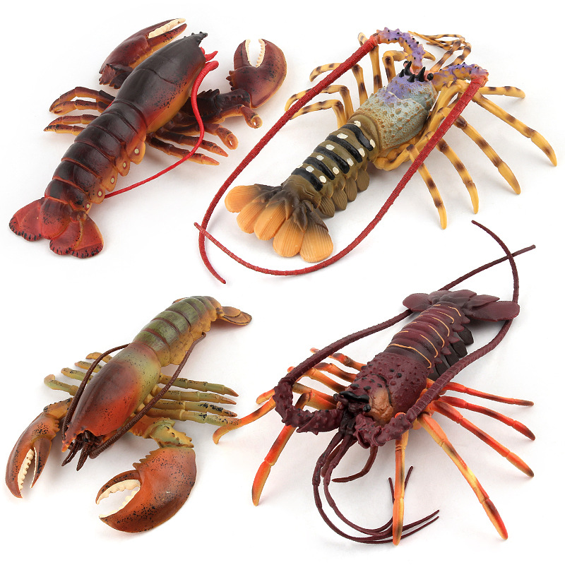 Picture of Cross-border toy marine life simulation lobster marine animal model submarine toy doll decoration plastic
