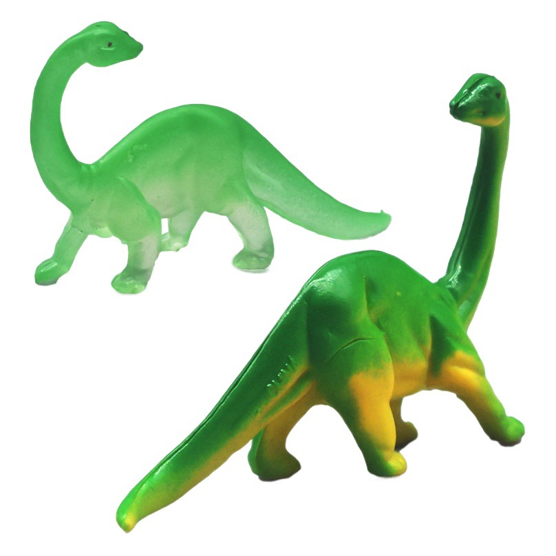 Cross-border simulation wildlife model children Jurassic luminous mini educational dinosaur toys suit wholesale